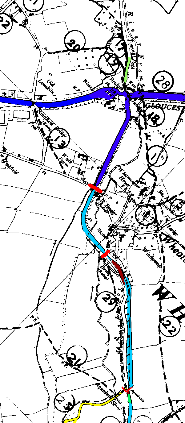 Stroudwater Navigation Map 1 