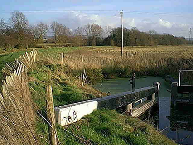Top of Whitminster Lock towards Frome