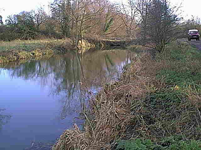 Stonepitts culverted crossing in 1999