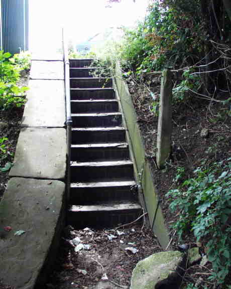 Chesterton Lane Bridge Steps